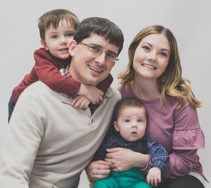 Chiropractor Clinton IA Trevor Tennant and Family